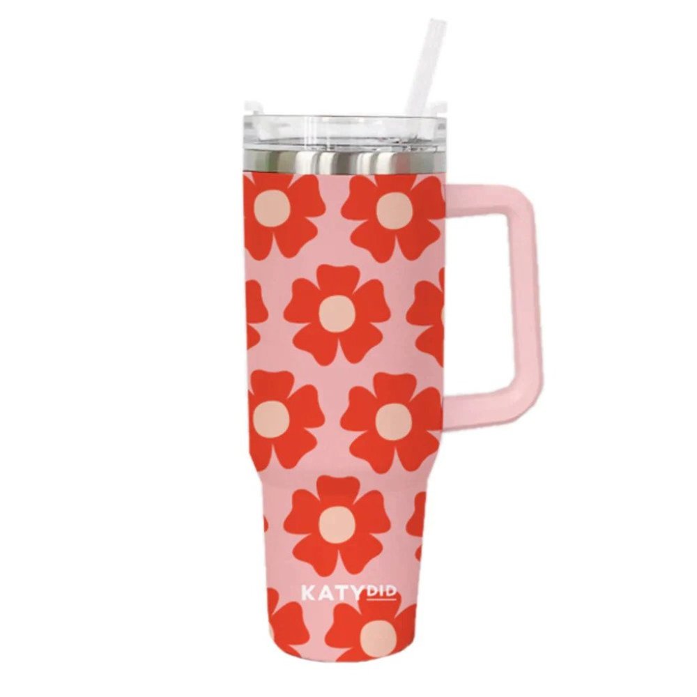 Brand New 40 oz Tumbler Flower Power